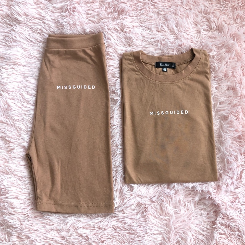 MSGD Biker Short & Tee Set